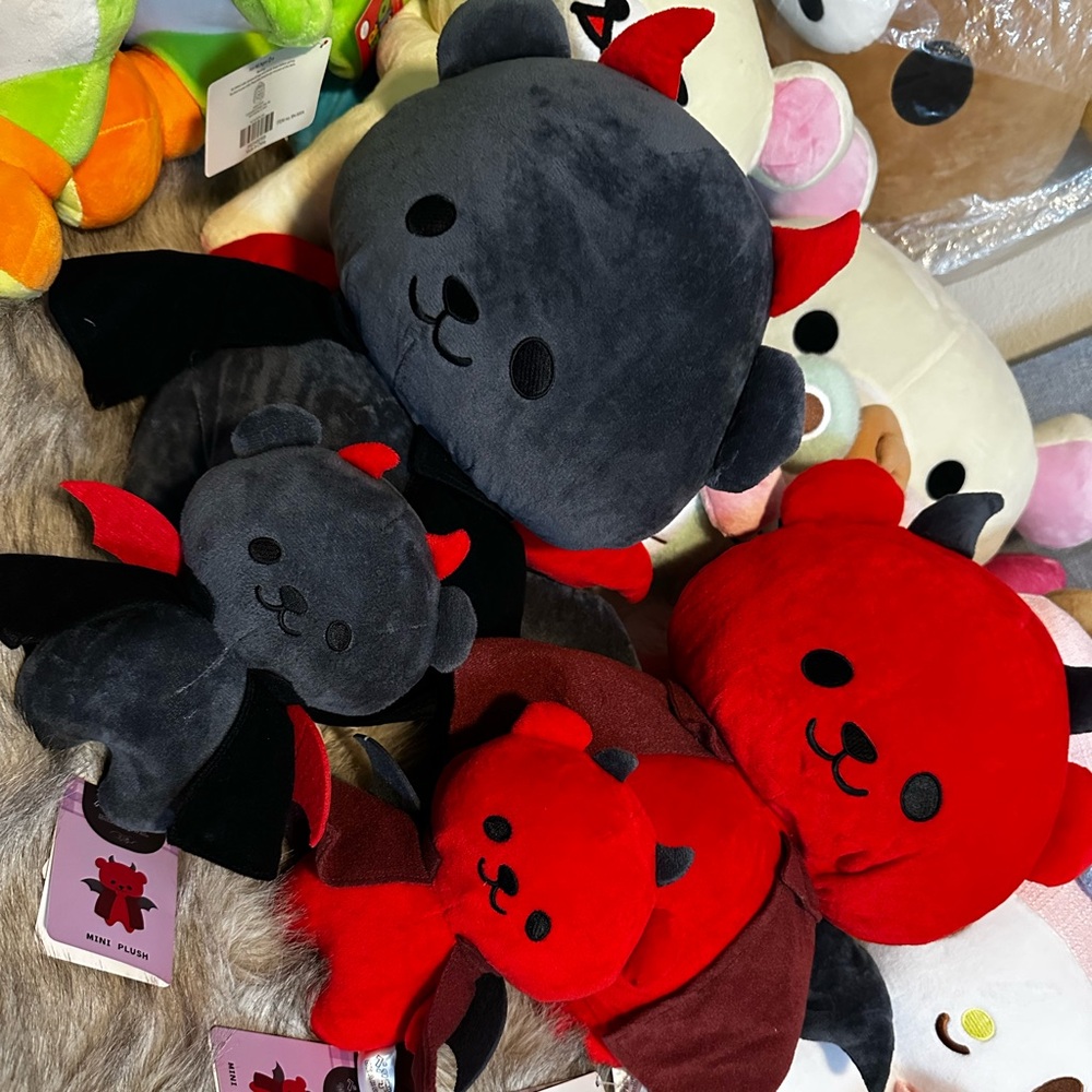 Bear Devil Plush Set of 4
